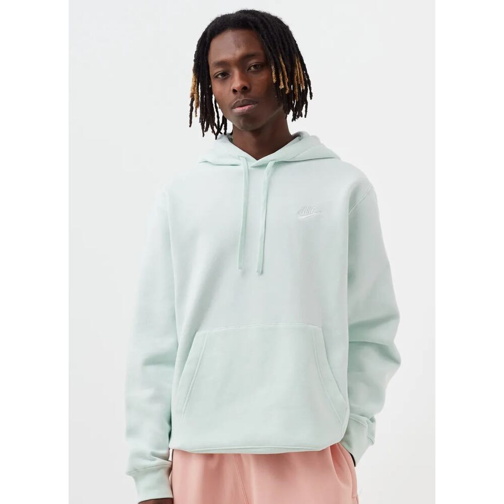 Nike Sportswear Club Fleece Hoodie In Barely (Mint) Green Size M